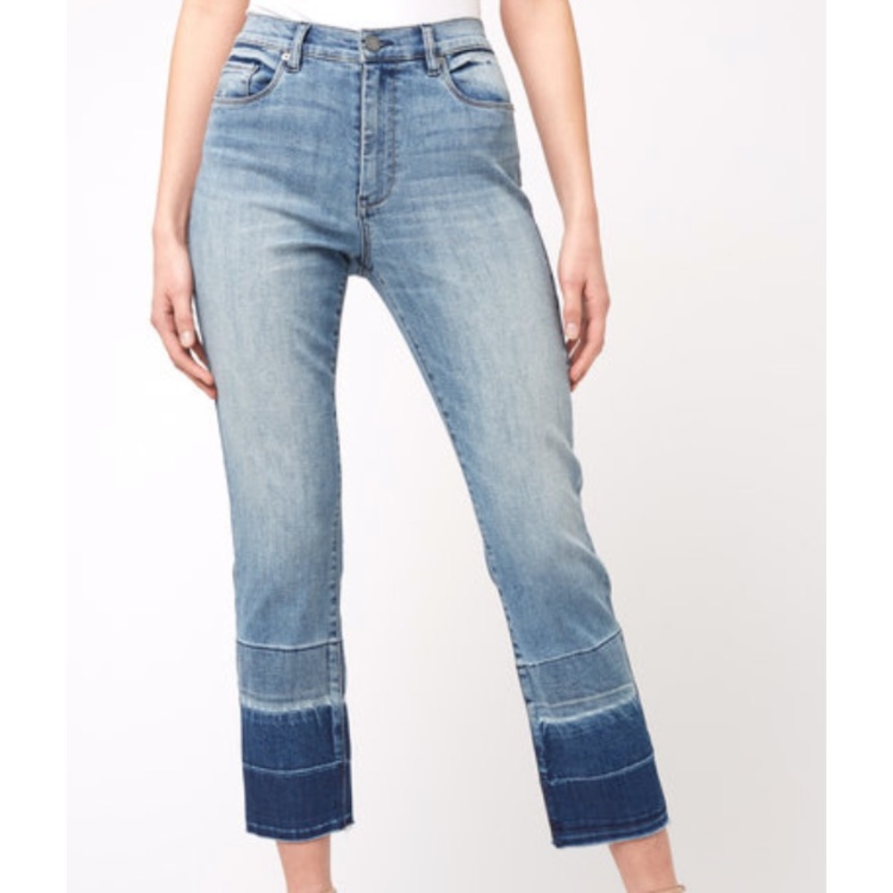 Blank NYC THE MADISON CROP 24 IN LIGHT DENIM